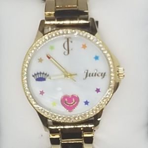 Gold-Tone Mother-of-Pearl Watch